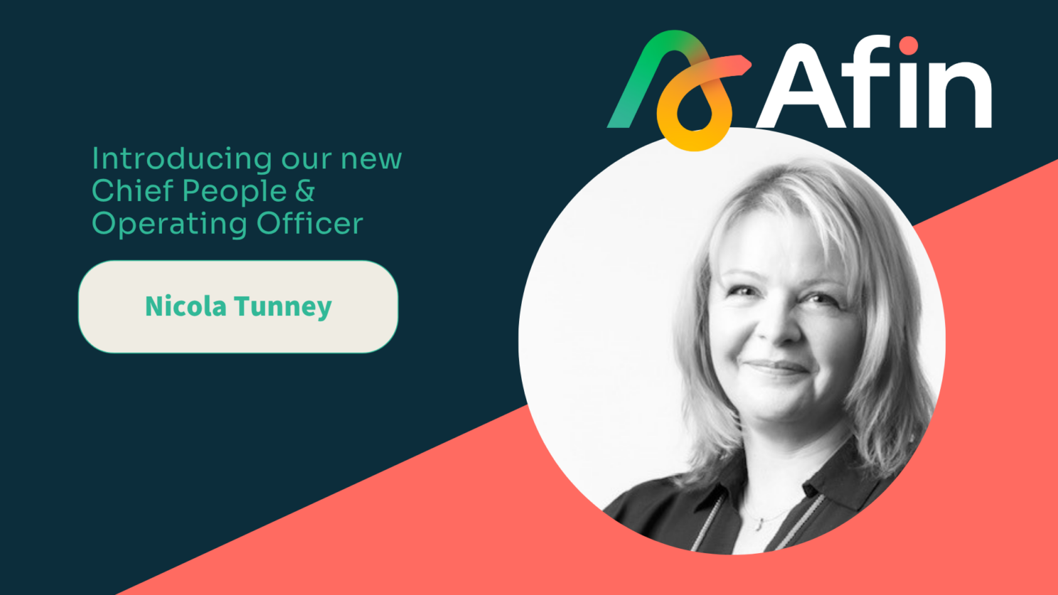 Nicola Tunney joins as Chief People & Operating Officer