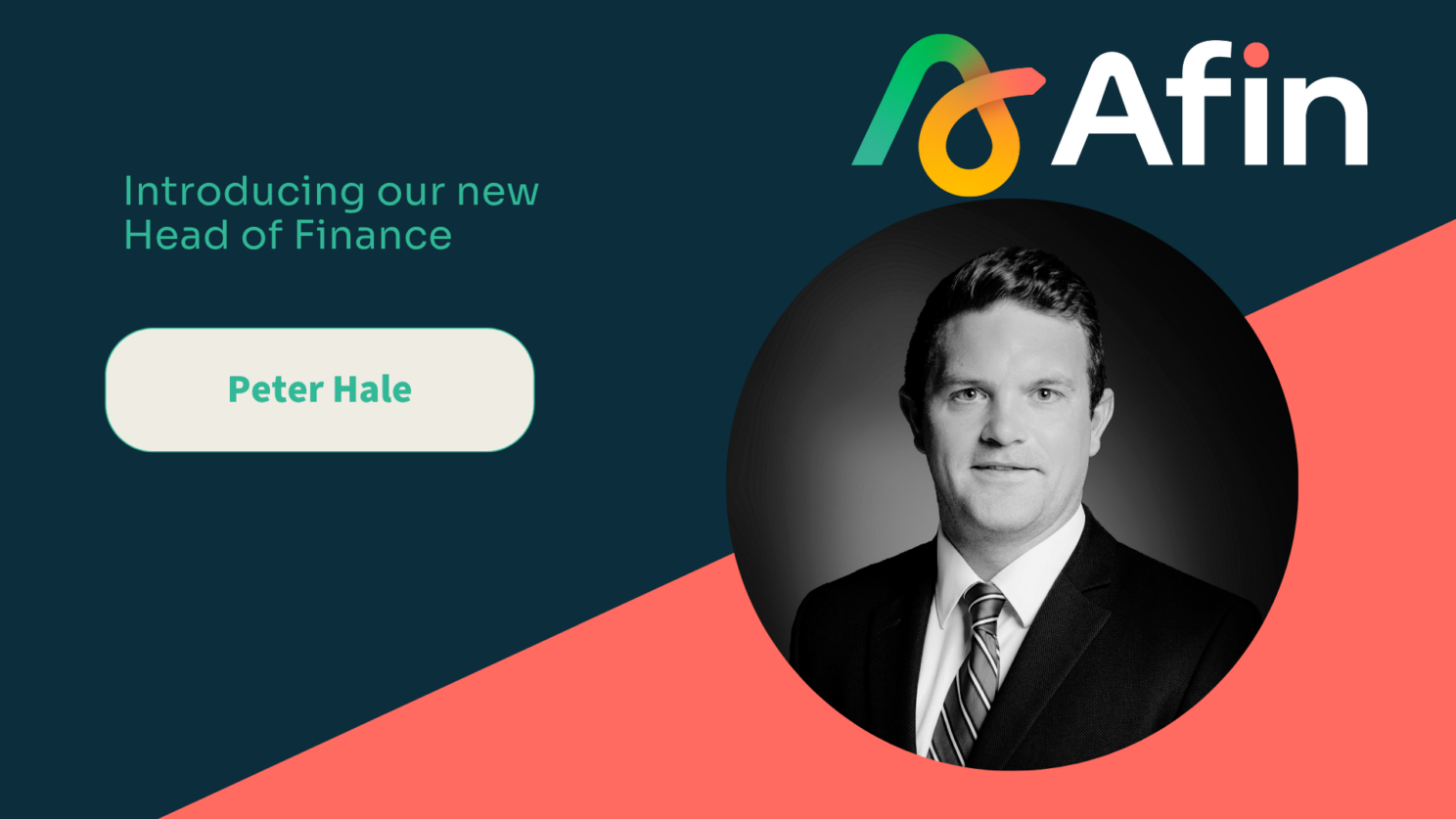 Peter Hale appointed Head of Finance at Afin Bank